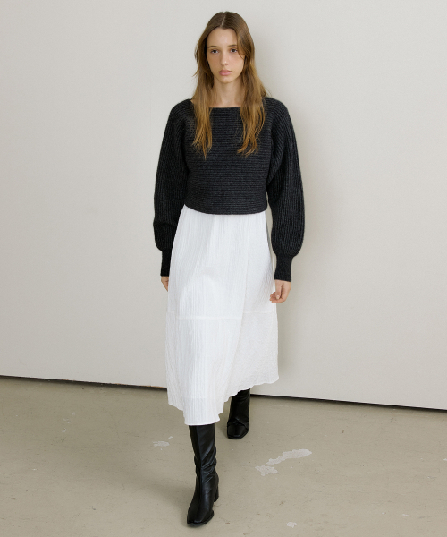 OCTETTE(オテット)の「COZY COTTON SLIP OPS_IVORY(ワンピース・レディース・アイボリー・FREE)」の2枚目の写真