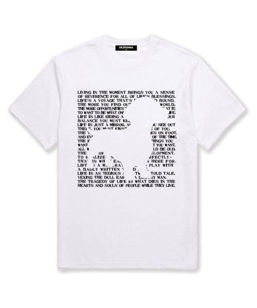 OUSE(オウズ)の「ドッグビーダグ オーバーサイズ 半袖Tシャツ (DS006) ホワイト(Tシャツ/カットソー・レディース・その他・SMALL/MEDIUM/LARGE/X-LARGE/XX-LARGE)」の1枚目の写真