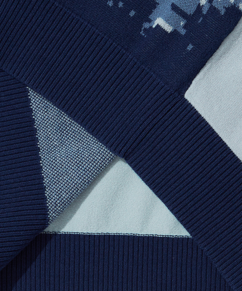 OUTSTANDING(アウトスタンディング)の「HS JACQUARD KNIT PALM TREE_NAVY(Tシャツ/カットソー・レディース・その他・SMALL/MEDIUM/LARGE)」の6枚目の写真