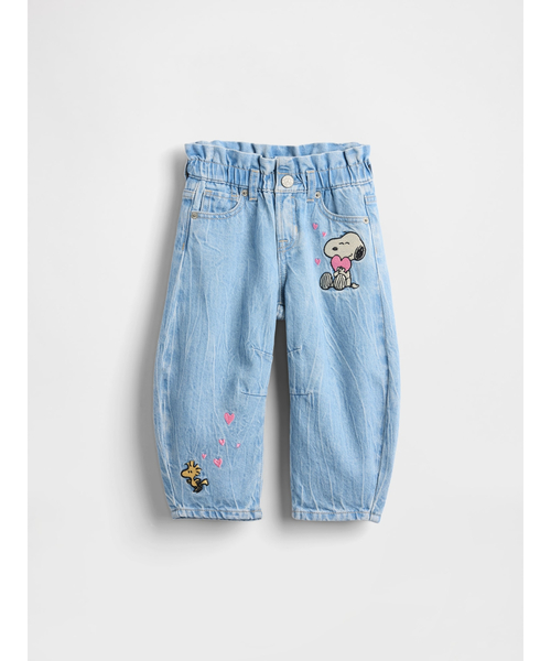 GAP（ギャップ）の「スヌーピー プルオン ホースシューデニム (幼児・ベビー)（デニムパンツ・キッズ・インディゴブルー・70cm/80ｃｍ/90cm/95cm/100cm/105cm/110cm）」の3枚目の写真