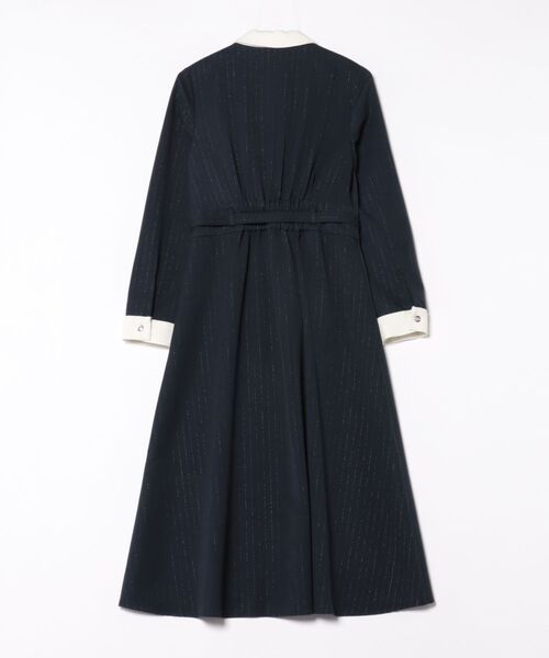 REDYAZEL(レディアゼル)の「フロントZIPストライプロングワンピース(ワンピース・レディース・ピンク/ネイビー/ブルー・MEDIUM/SMALL)」の6枚目の写真