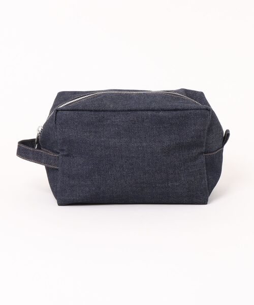 A.P.C.(アーペーセー)の「TROUSSE DE TOILETTE(ポーチ・メンズ・ブルー・ONESIZE)」の2枚目の写真