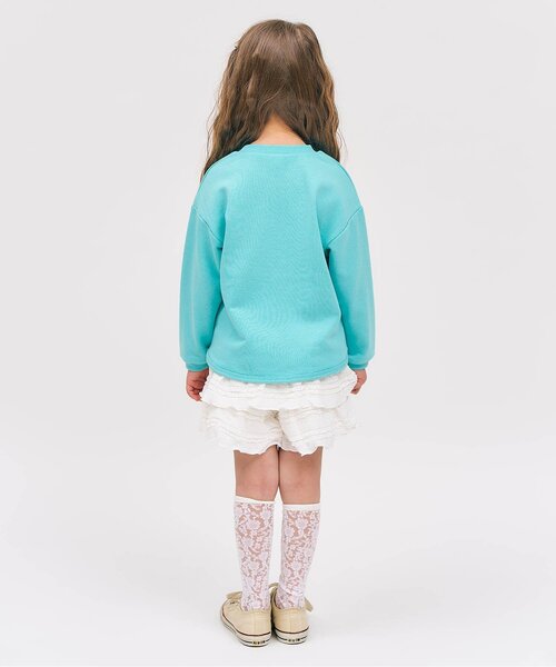 apres les cours（アプレレクール）の「ハートフリルポケットゆったりトレーナー（スウェット・キッズ・レッド/その他2/ミント/イエロー・80/90/100/110/120/130/140）」の22枚目の写真