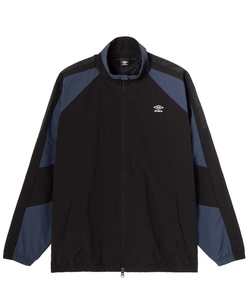 UMBRO(アンブロ)の「アンブロ UMBRO 【AWAY DAYS】ナイロンウーブンジャケット(ナイロンジャケット・メンズ・ネイビー/ブラック・S-M/L-XL)」の2枚目の写真