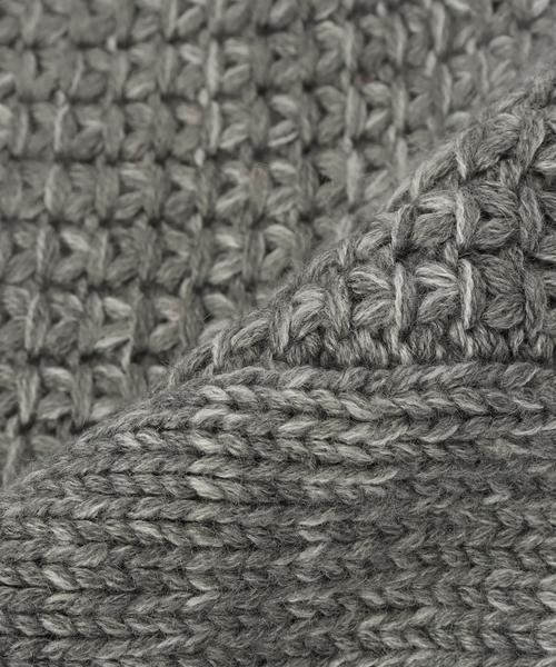 PULP/417EDIFICE(パルプフォーワンセブンエディフィス)の「Margarines / マーガリンズ HOODED SCARF(マフラー・レディース・レッド/グレー・FREE)」の8枚目の写真