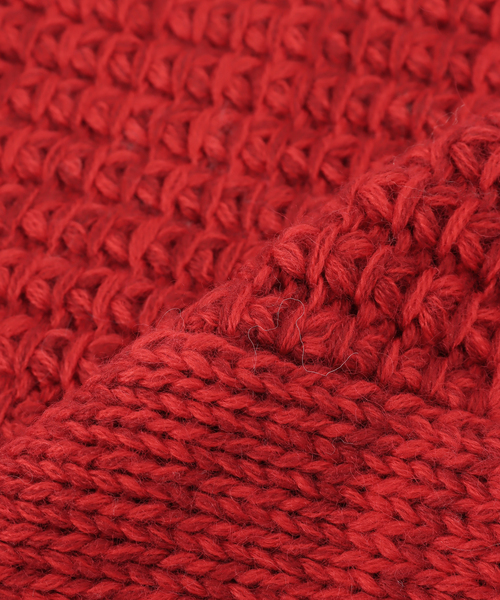 PULP/417EDIFICE(パルプフォーワンセブンエディフィス)の「Margarines / マーガリンズ HOODED SCARF(マフラー・レディース・レッド/グレー・FREE)」の9枚目の写真