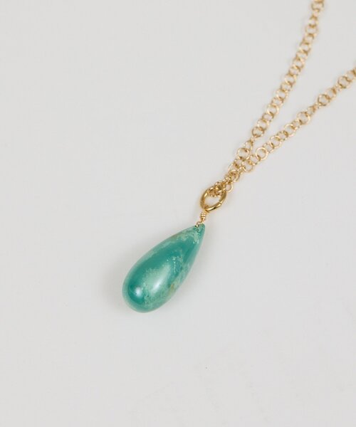 GALLARDAGALANTE（ガリャルダガランテ）の「サークルチェーンストーンネックレス（リング・レディース・ネイビー/グリーン・FREE）」の5枚目の写真