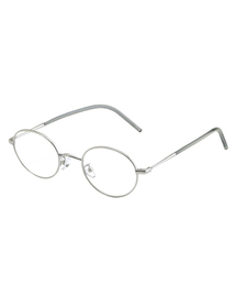 MAISON MASTER（メゾン マスター）の「PURE OVAL メガネ (シルバーグレー/SILVER GRAY)（メガネ）」