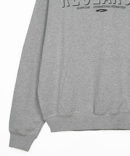FDR（エフディーアール）の「Metal Hot Fix Logo Hoodie M.Gray（パーカー・メンズ・その他・M/L/S）」の3枚目の写真