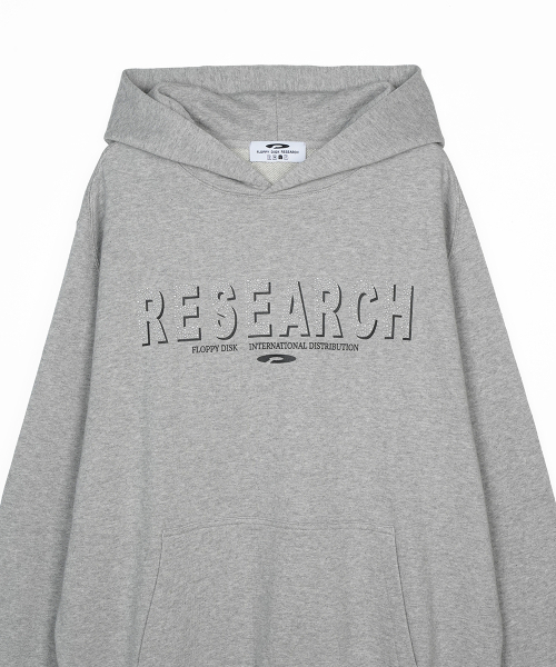 FDR（エフディーアール）の「Metal Hot Fix Logo Hoodie M.Gray（パーカー・メンズ・その他・M/L/S）」の6枚目の写真