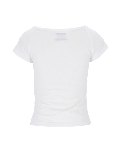 SETSETSET(セットセットセット)の「ROSE HEART T-SHIRTS(Tシャツ/カットソー・レディース・その他・ONE SIZE)」の3枚目の写真