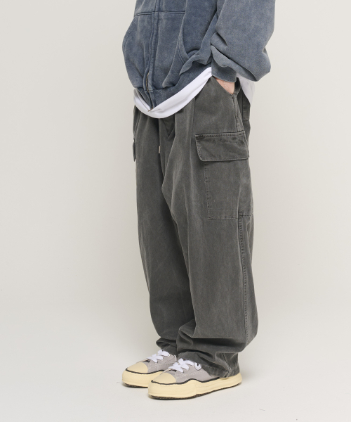 CARGOBROS(カーゴブロス)の「ピグメントウォッシングバルーンカーゴパンツ(チャコール)(その他パンツ・メンズ・その他・FREE)」の7枚目の写真