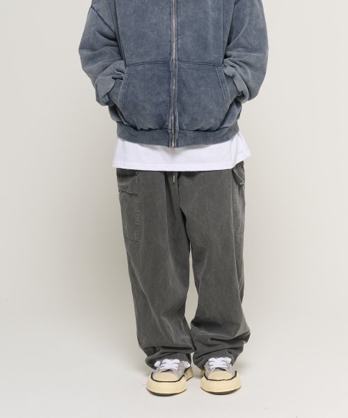 CARGOBROS(カーゴブロス)の「ピグメントウォッシングバルーンカーゴパンツ(チャコール)(その他パンツ・メンズ・その他・FREE)」の2枚目の写真