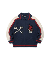 SKULL COWICHAN SWEATER_NAVY(NG2EFUK680A)