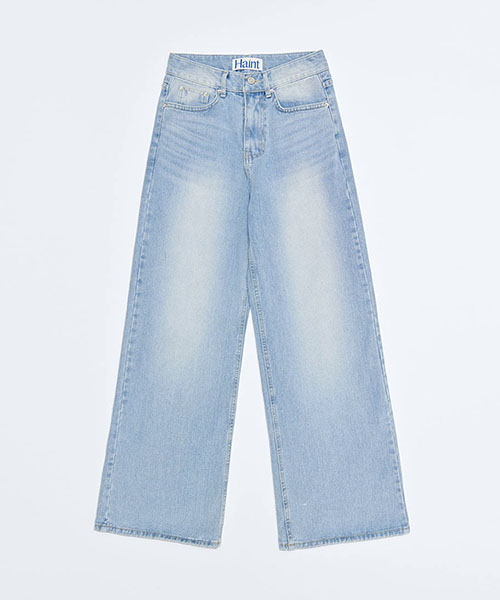 HAINT（ヘイント）の「ERIN BRUSHED LONG WIDE DENIM PANTS（デニムパンツ・レディース・その他・L/M/S）」の2枚目の写真