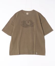 【ST】【FRUIT OF THE LOOM】製品染め プリント入り BIG S/S T