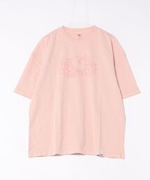 【ST】【FRUIT OF THE LOOM】製品染め プリント入り BIG S/S T