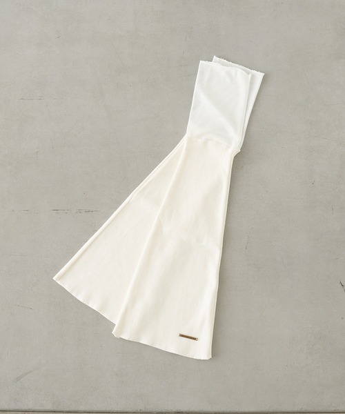 RAY CASSIN(レイカズン)の「シアーレイヤードレッグウォーマー(レッグウォーマー・レディース・ブラック/グレー/ホワイト・FREE)」の5枚目の写真