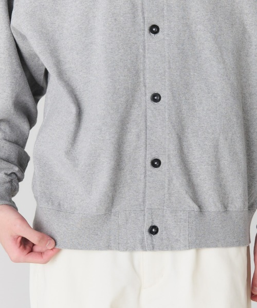 Champion（チャンピオン）の「【Champion/チャンピオン】直営限定コレクション メンズ ロングスリーブカーディガン（カーディガン/ボレロ・メンズ・その他35/ブラック/グレー・X-LARGE/MEDIUM/SMALL）」の6枚目の写真