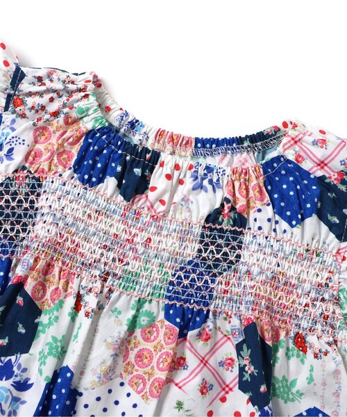 Boribon（ボリボン）の「ミニョンスモッキングミルキースーツ（その他ベビーウェア・キッズ・マルチ・70/80/90）」の11枚目の写真