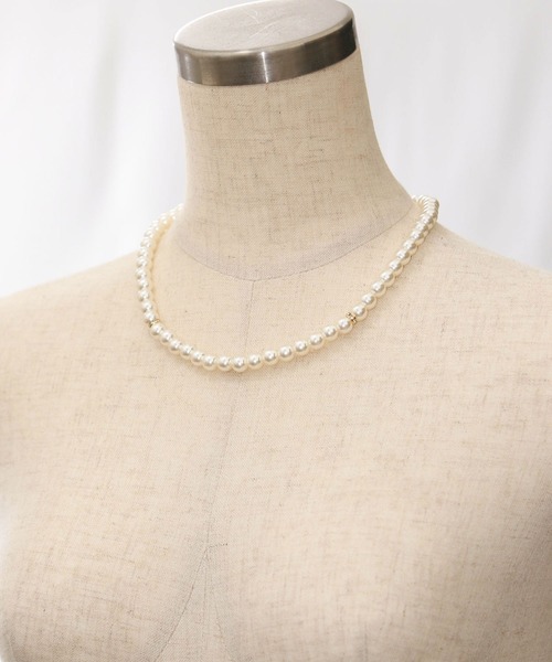 Gready Brilliant（グレディブリリアン）の「パール２連ネックレス（ネックレス・レディース・オフホワイト・FREE）」の10枚目の写真