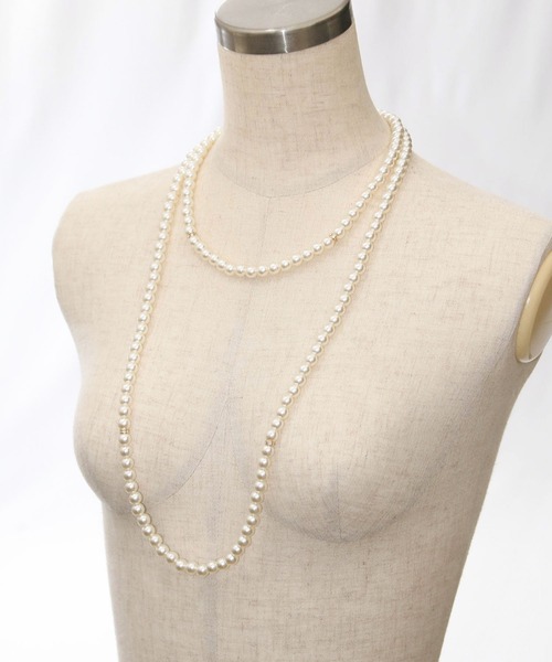 Gready Brilliant（グレディブリリアン）の「パール２連ネックレス（ネックレス・レディース・オフホワイト・FREE）」の12枚目の写真