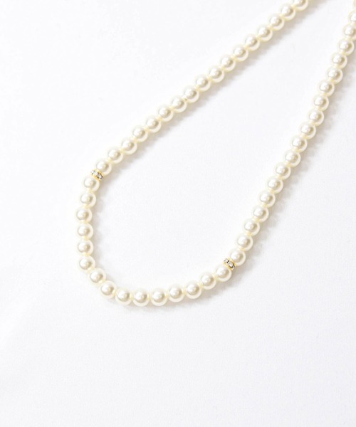 Gready Brilliant（グレディブリリアン）の「パール２連ネックレス（ネックレス・レディース・オフホワイト・FREE）」の6枚目の写真