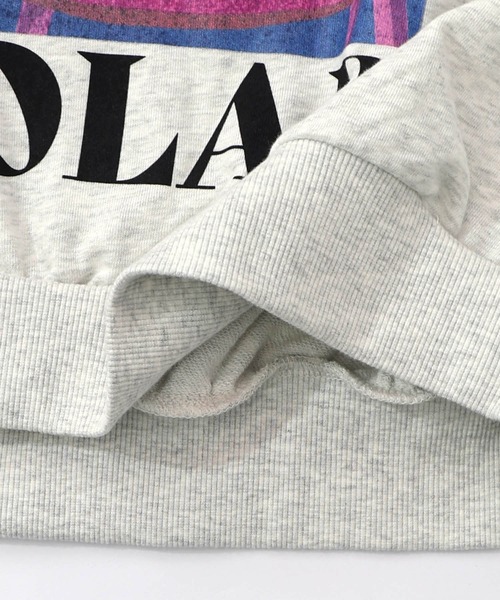 ScoLar(スカラー)の「161619:スカラールーム柄裏毛プルオーバー(Tシャツ/カットソー・レディース・イエロー/ネイビー/オートミール/ピンク・M)」の21枚目の写真