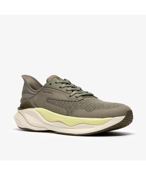 Clarks(クラークス)の「Clarks Pace / メンズクラークスペース (セージ)(スニーカー・メンズ・グリーン・UK6.5/UK7/UK7.5/UK8/UK8.5/UK9/UK9.5/UK10/UK6)」の4枚目の写真