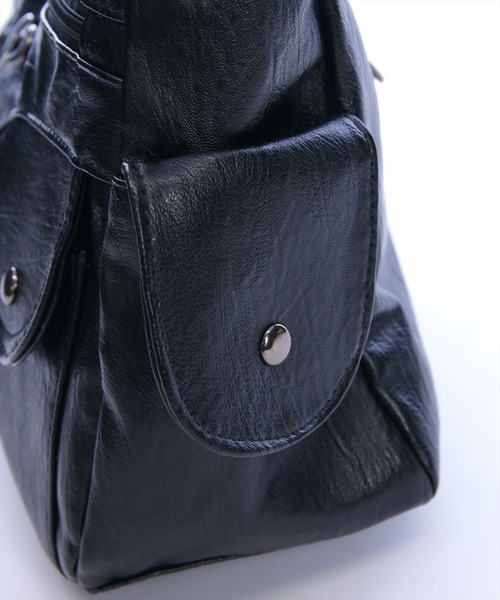 clear（クリア）の「ヴィンテージライクハートモチーフ合皮バッグ［Y2K カジュアル 着回し力抜群］≪新作≫（ハンドバッグ・レディース・レッド/ブラック/ブラウン・F）」の7枚目の写真