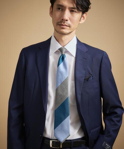 TAKEO KIKUCHI(タケオキクチ)の「【形態安定】ドビー ドレスシャツ(ビジネスシャツ・メンズ・ホワイト/ホワイト系・01/02/03/04)」の5枚目の写真