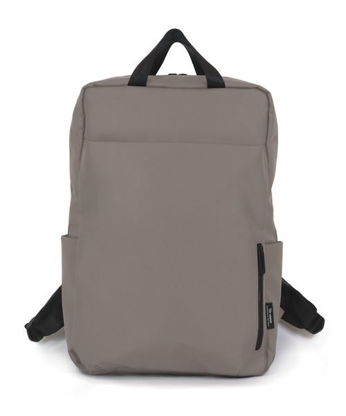 Un coeur(アンクール)の「【Un coeur/アンクール】RECTANGLE RUCKSACK / レクタングル リュック RUI / K905071(バックパック/リュック・レディース・ブラウン/グレー/グレイッシュベージュ/ブラック・FREE)」の4枚目の写真