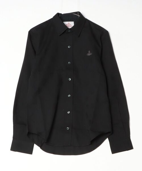 Vivienne Westwood MAN（ヴィヴィアンウエストウッドマン）の「SCRIBBLE DOTS ジャカードクラシックシャツ（シャツ/ブラウス・メンズ・ブラック/ホワイト・M/L/XL/S）」の2枚目の写真