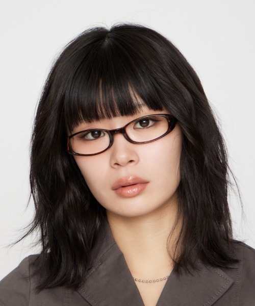 LAGUA GEM（ラグアジェム）の「CURVE SHAPE アイウェア（サングラス・レディース・ブラック/ベージュ/ブラウン・FREE）」の2枚目の写真