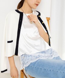 NOLLEY'S ノーリーズ 2019AW ブラウス 36 NOLLEY'S｜ノーリーズのシャツ/ブラウス（ノーカラー）通販 - ZOZOTOWN