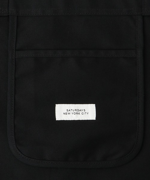 Saturdays NYC（サタデーズ ニューヨークシティ ）の「Miller Standard Tote（トートバッグ・メンズ・ホワイト/ブラック・FREE）」の3枚目の写真