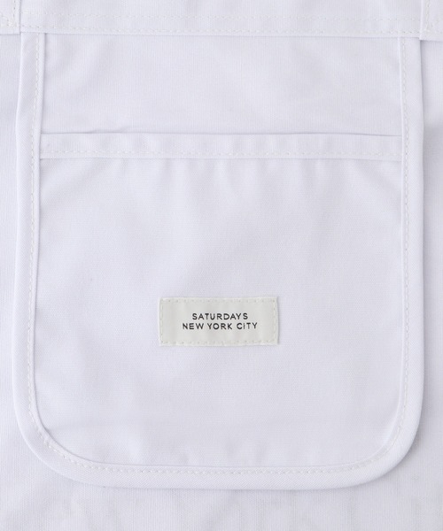 Saturdays NYC（サタデーズ ニューヨークシティ ）の「Miller Standard Tote（トートバッグ・メンズ・ホワイト/ブラック・FREE）」の4枚目の写真