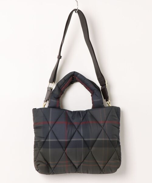 Barbour(バブアー)の「【Barbour】barbout tartan arlene mini quilted tote bag / LBA0552(トートバッグ・レディース・マルチ・FREE)」の2枚目の写真