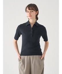 JOHN SMEDLEY｜ジョン スメドレーのポロシャツ（ブラック/黒色系・無地