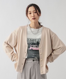 GLOBAL WORK（グローバルワーク）の「ドライタッチVネックカーディガン長袖 634143（カーディガン/ボレロ）」