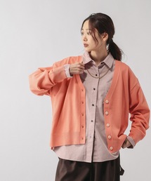 GLOBAL WORK | ドライタッチVネックカーディガン長袖/634143(カーディガン/ボレロ)