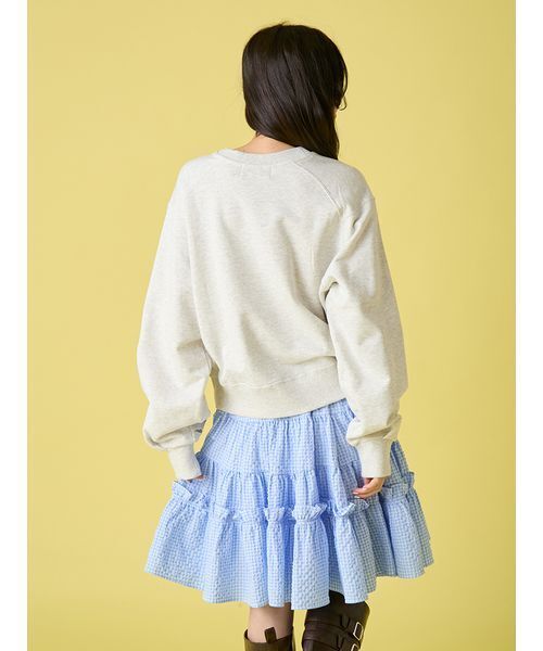 LILY BROWN（リリーブラウン）の「2wayティアードスカート（スカート・レディース・ブラック/ブルー/ホワイト・F）」の11枚目の写真