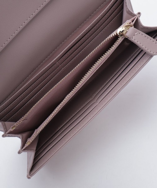 axes femme（アクシーズファム）の「ローズ刺繍フリル長財布（その他雑貨・レディース・ブラック/ピンク/ブルー・FREE）」の4枚目の写真