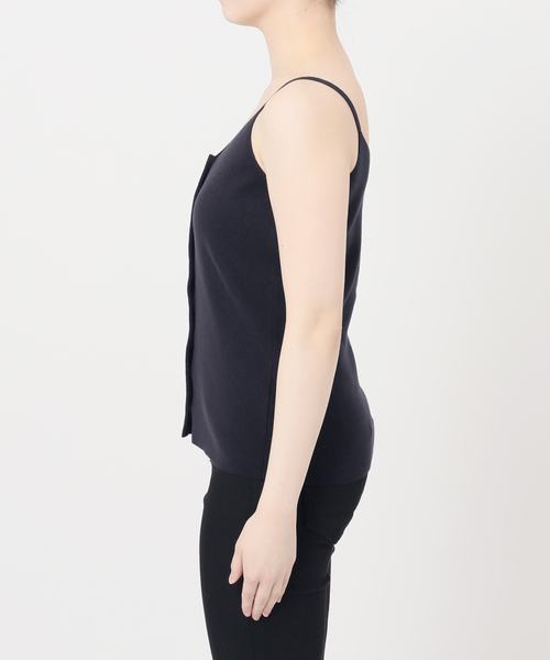 JOURNAL STANDARD（ジャーナルスタンダード）の「コットンシルクミックス2WAYキャミソール（キャミソール・レディース・グレー/ネイビー・FREE）」の16枚目の写真