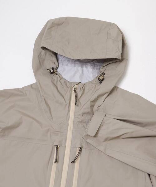 EKAL（エカル）の「HIKE SHELL JACKET（ナイロンジャケット・メンズ・ライトベージュ/ライトグレー・LARGE/MEDIUM/X-LARGE）」の15枚目の写真