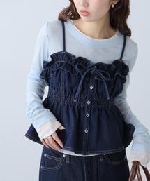 FREE'S MART | ◆フリルデニムビスチェ(シャツ/ブラウス)