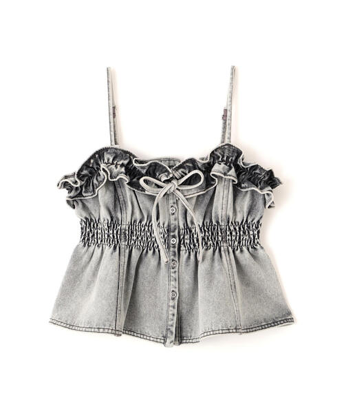 FREE'S MART（フリーズマート）の「◆フリルデニムビスチェ（シャツ/ブラウス・レディース・ブルー系その他/グレー系その他2/ワンウォッシュ・FREE）」の20枚目の写真