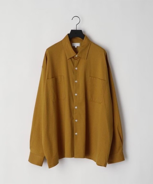 KANEMASA PHIL.（カネマサフィル）の「【KANEMASA PHIL./カネマサフィル】36G Check Balise Shirt（シャツ/ブラウス・メンズ・ホワイト/ベージュ/ブラック・L/M）」の12枚目の写真