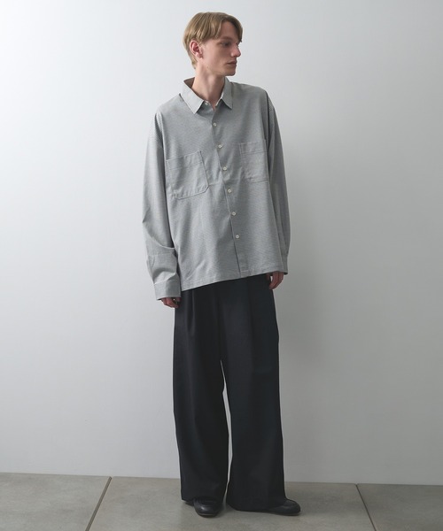 KANEMASA PHIL.（カネマサフィル）の「【KANEMASA PHIL./カネマサフィル】36G Check Balise Shirt（シャツ/ブラウス・メンズ・ホワイト/ベージュ/ブラック・L/M）」の18枚目の写真