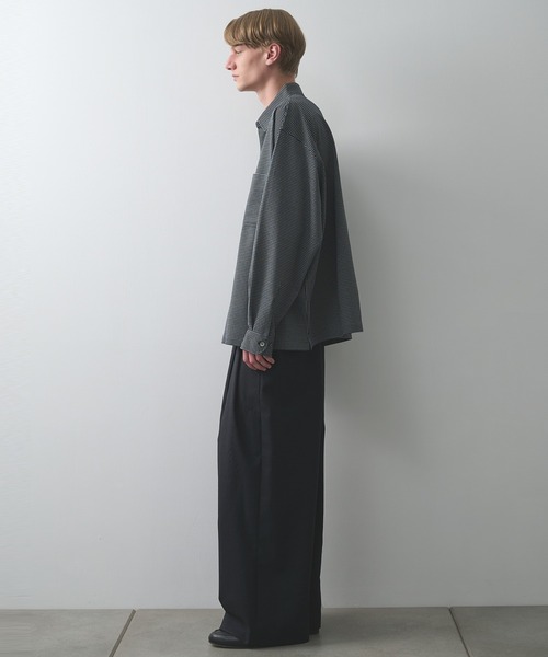 KANEMASA PHIL.（カネマサフィル）の「【KANEMASA PHIL./カネマサフィル】36G Check Balise Shirt（シャツ/ブラウス・メンズ・ホワイト/ベージュ/ブラック・L/M）」の22枚目の写真